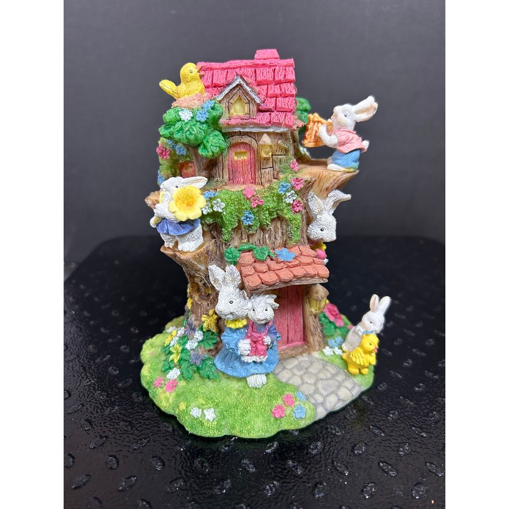 Easter Bunny Family Tree House